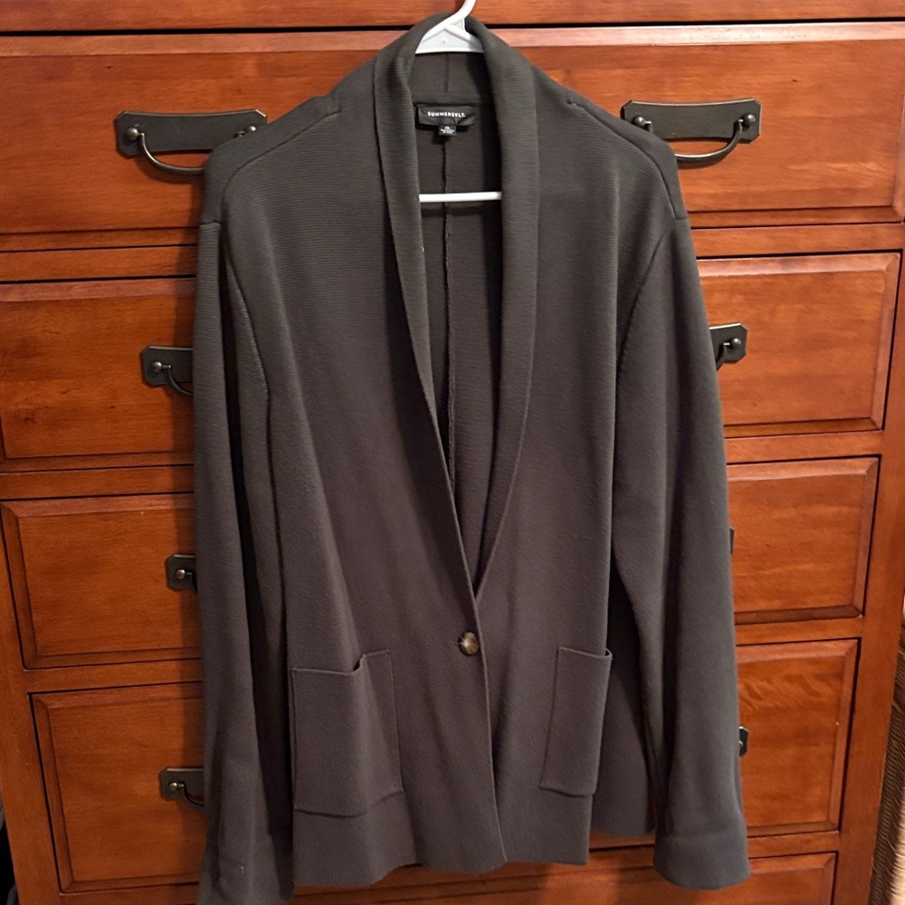 Summersalt  Olive  Sweater Blazer